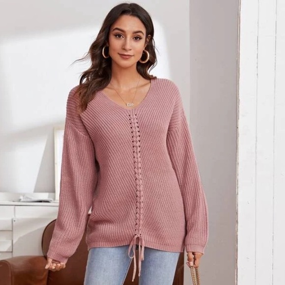 pink sweaters on sale